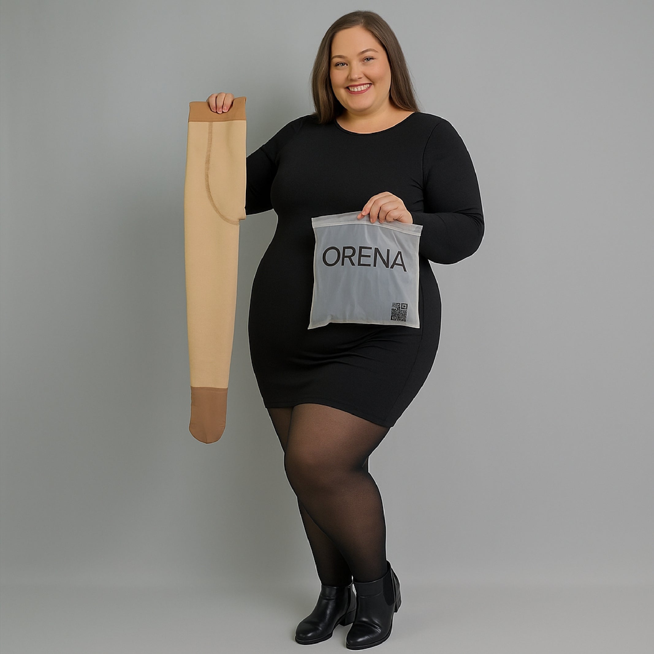 Sculpting Fleece Tights – Warm Inside, Nude Outside