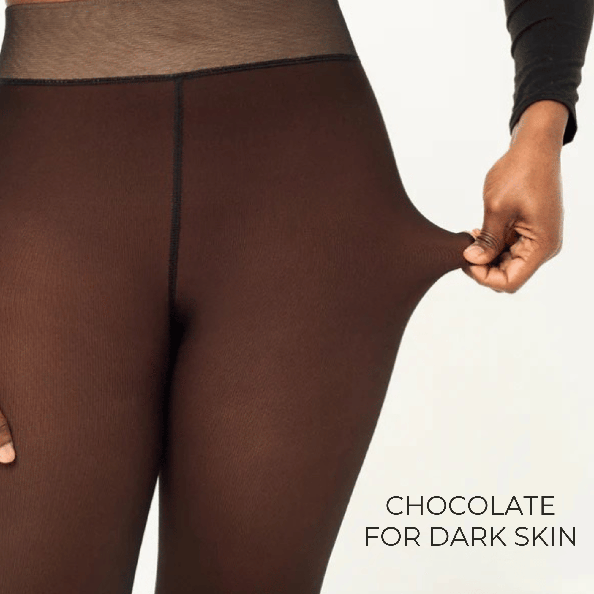 Melanin Fleece Tights™ - Inclusive Comfort Awaits