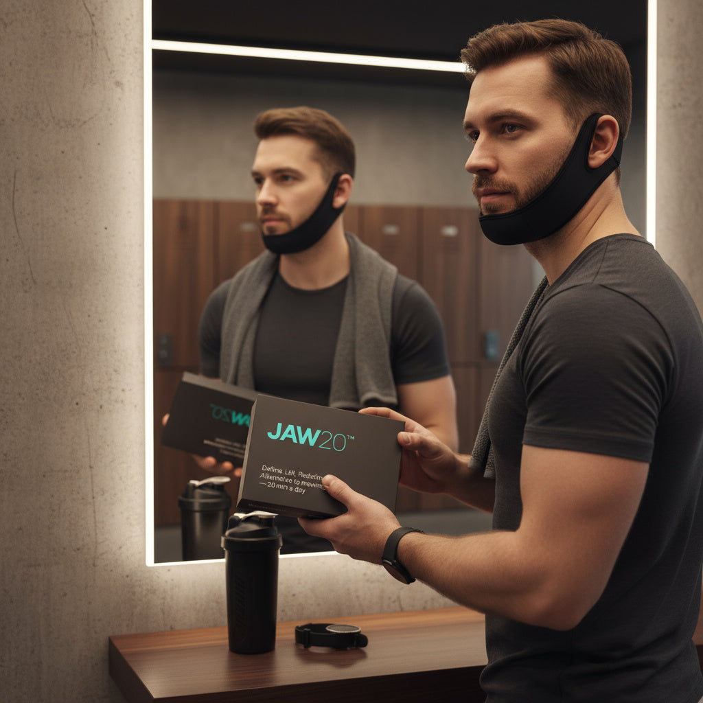 Gaine Visage - Quick Jawline Routine!